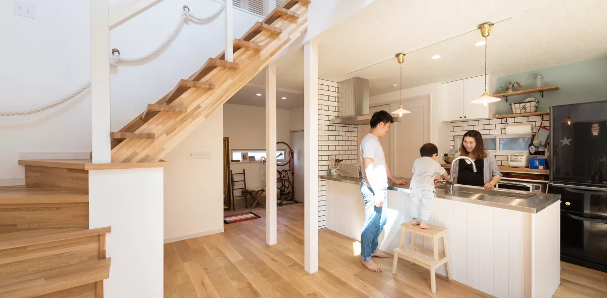 ボルダリングを楽しめる家