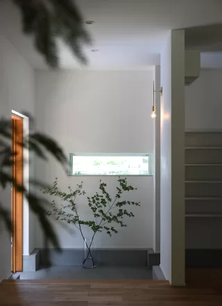 八瀬の森と暮らす、和モダンの家